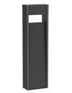 Bedlampe led udendørslamper moderne design stående grå lav havelamper