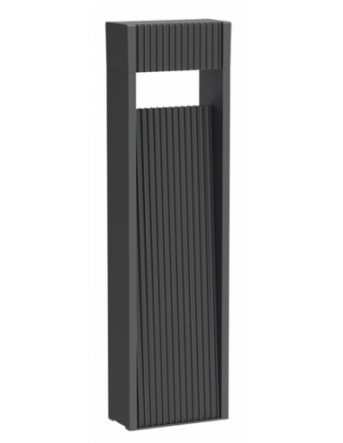 Bedlampe led udendørslamper moderne design stående grå lav havelamper