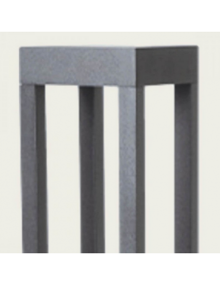 Bedlampe led udendørslamper moderne design stående grå lav havelamper