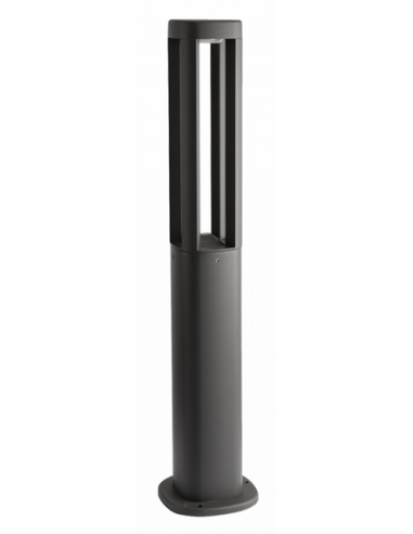 Bedlampe led udendørslamper moderne design stående grå lav havelamper