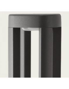 Bedlampe led udendørslamper moderne design stående grå lav havelamper 2