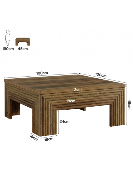 sofabord træ moderne design indretning