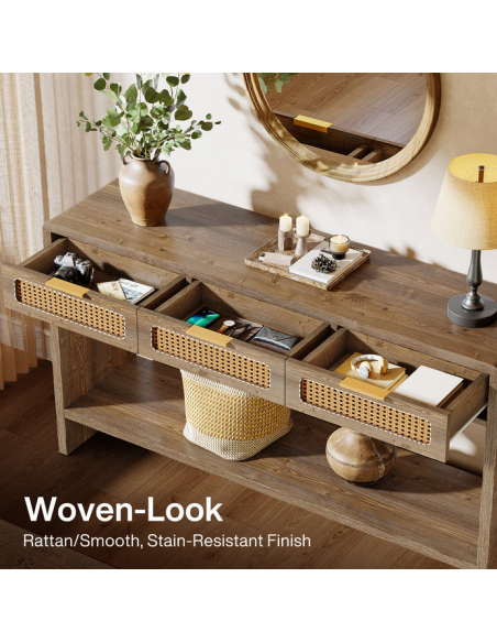 konsolbord indretning konsol bord entrebord skuffer moderne