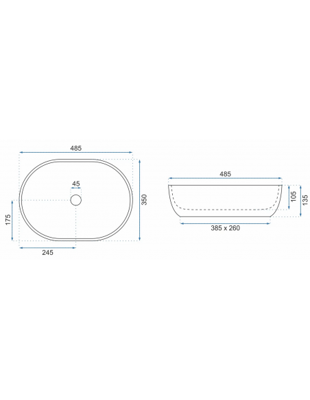 håndvask vask bordmonteret bordplade keramik badeværelse marmor