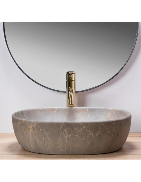 håndvask vask bordmonteret bordplade keramik badeværelse marmor