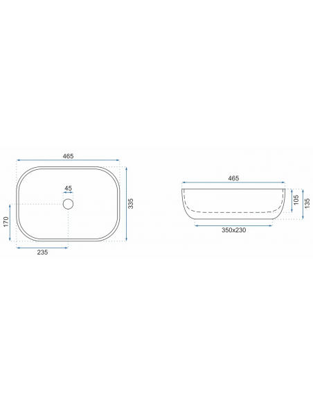 håndvask vask bordmonteret bordplade keramik badeværelse marmor