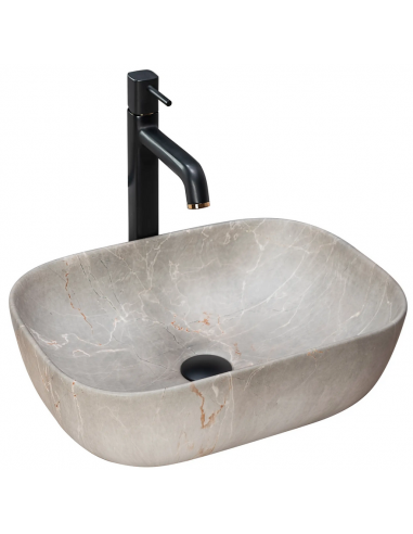 håndvask vask bordmonteret bordplade keramik badeværelse marmor