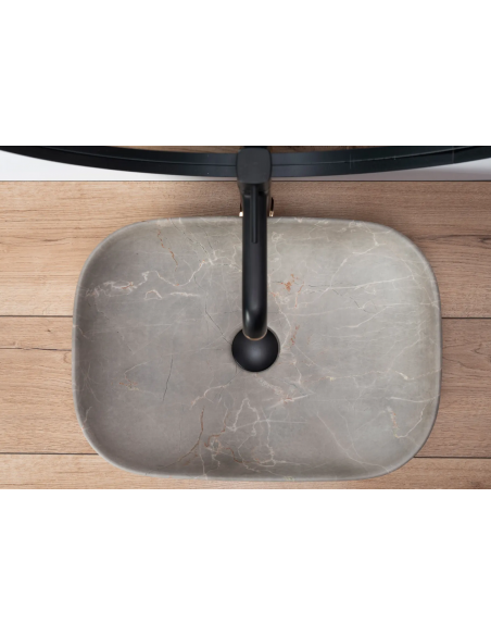 håndvask vask bordmonteret bordplade keramik badeværelse marmor