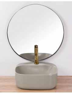 håndvask vask bordmonteret bordplade keramik badeværelse 2