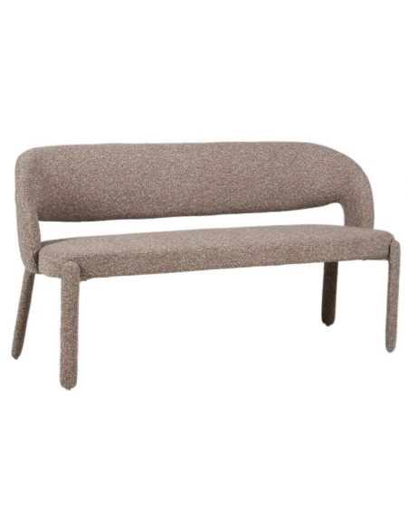 bænk spisebænk spisebord spisebordsstol moderne design stof restaurantindretning skandinavisk