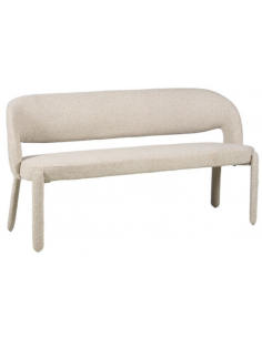 bænk spisebænk spisebord spisebordsstol moderne design stof restaurantindretning skandinavisk