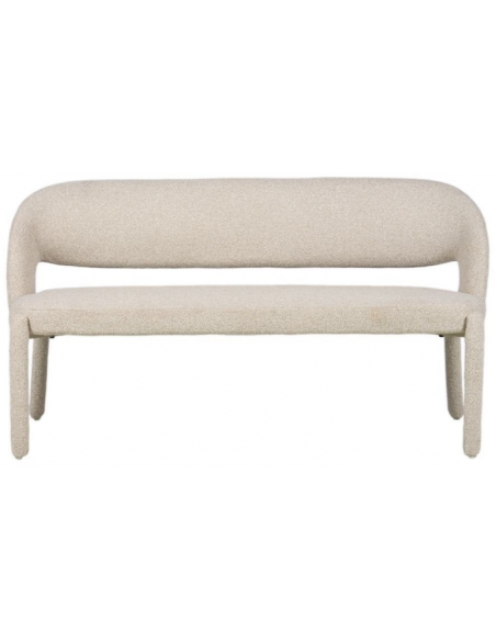 bænk spisebænk spisebord spisebordsstol moderne design stof restaurantindretning skandinavisk