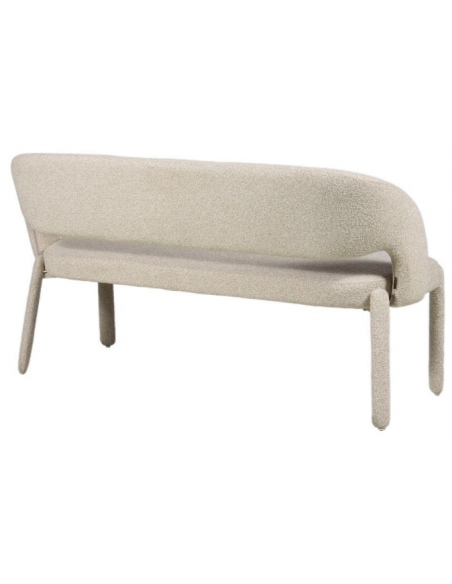 bænk spisebænk spisebord spisebordsstol moderne design stof restaurantindretning skandinavisk