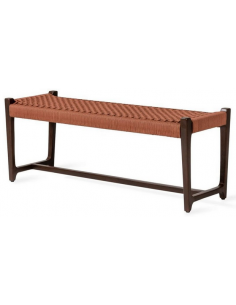 havebænk havemøbler moderne design teaktræ træ teak bænk