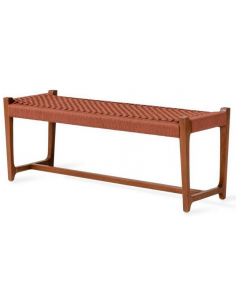 havebænk havemøbler moderne design teaktræ træ teak bænk