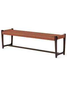 havebænk havemøbler moderne design teaktræ træ teak bænk