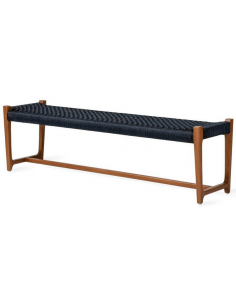 havebænk havemøbler moderne design teaktræ træ teak bænk