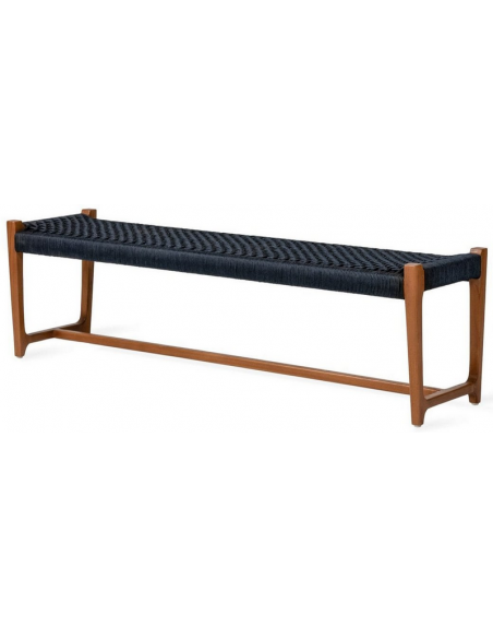 havebænk havemøbler moderne design teaktræ træ teak bænk