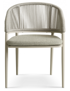 havestole med armlæn aluminium flet havemøbler spisebordsstole 2