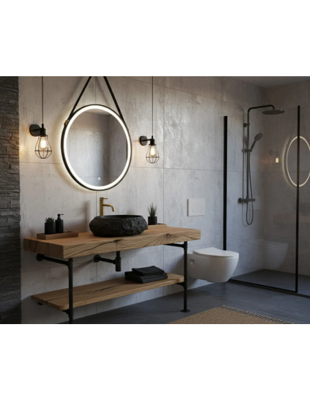 håndvask vask bordmonteret bordplade keramik badeværelse sten