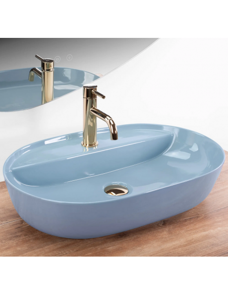 håndvask vask bordmonteret bordplade keramik badeværelse marmor