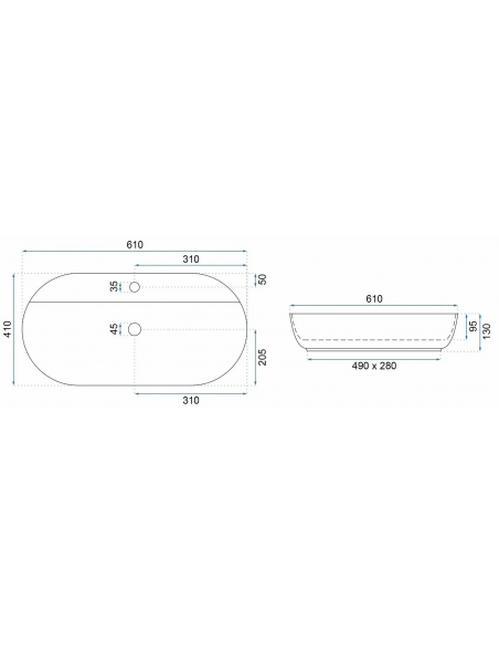 håndvask vask bordmonteret bordplade keramik badeværelse marmor
