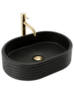 håndvask vask bordmonteret bordplade keramik badeværelse sten 2