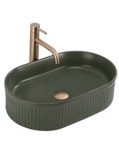 oval håndvask vask bordmonteret bordplade keramik badeværelse 2