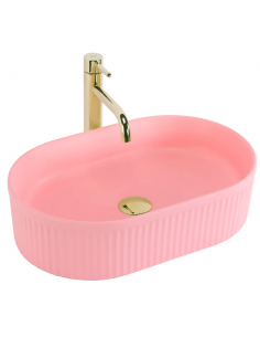 oval håndvask vask bordmonteret bordplade keramik badeværelse 2