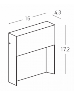 Bedlampe led udendørslamper moderne design stående grå lav havelamper 2