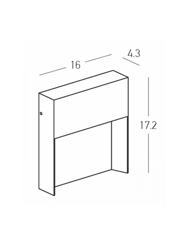Bedlampe led udendørslamper moderne design stående grå lav havelamper