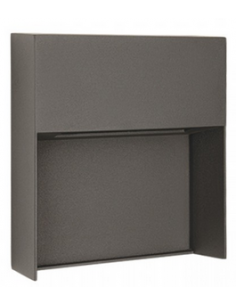 Bedlampe led udendørslamper moderne design stående grå lav havelamper