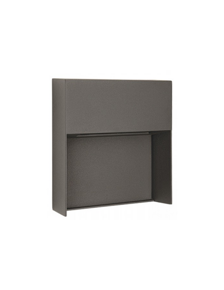 Bedlampe led udendørslamper moderne design stående grå lav havelamper