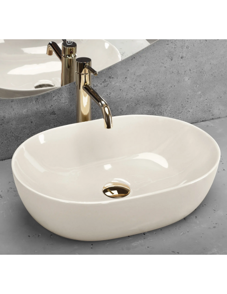 håndvask vask bordmonteret bordplade keramik badeværelse marmor