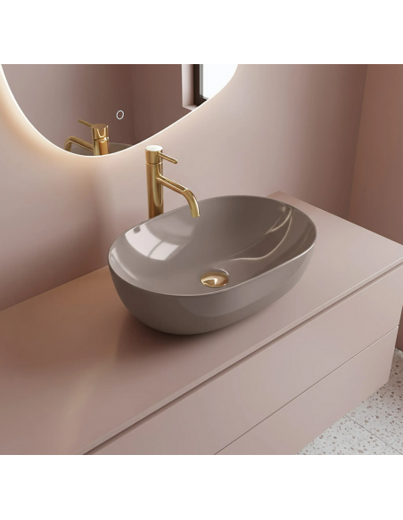 håndvask vask bordmonteret bordplade keramik badeværelse marmor