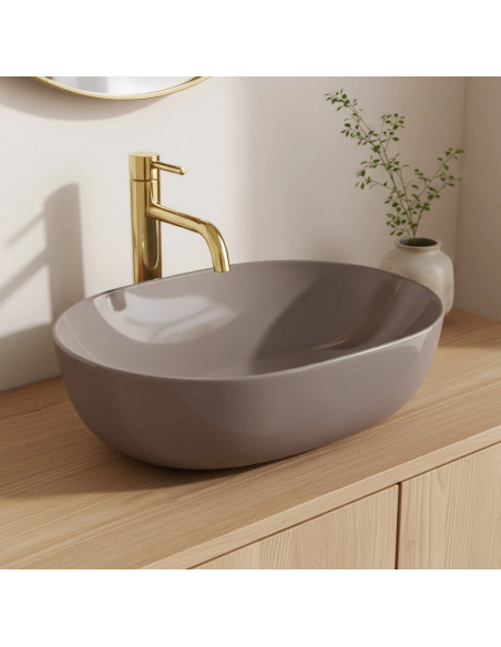 håndvask vask bordmonteret bordplade keramik badeværelse marmor