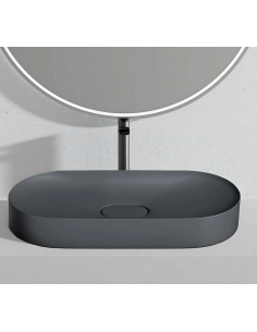 håndvask vask bordmonteret bordplade keramik badeværelse sten 2