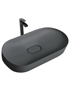 håndvask vask bordmonteret bordplade keramik badeværelse sten