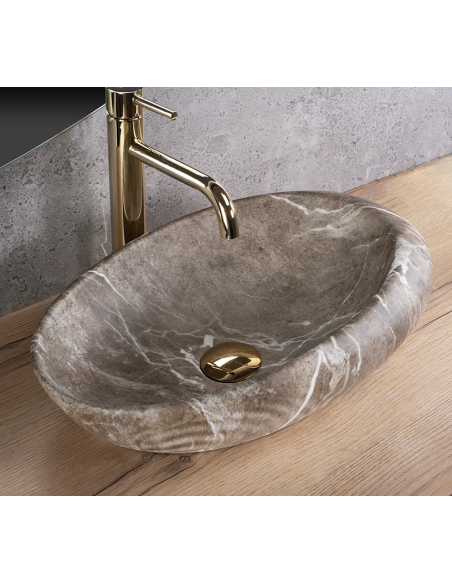 håndvask vask bordmonteret bordplade keramik badeværelse marmor