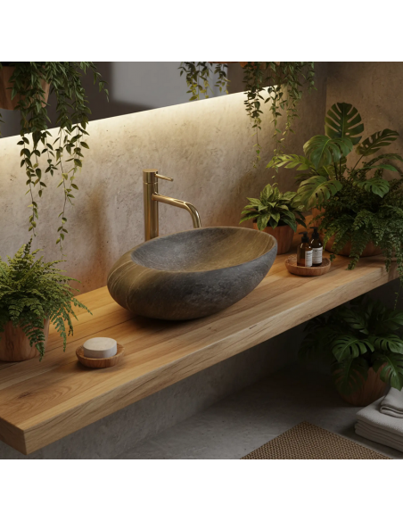 håndvask vask bordmonteret bordplade keramik badeværelse marmor