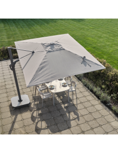 parasol fod parasolfod cover havebord stor firkantet havemøbler udendørsmøbler 2