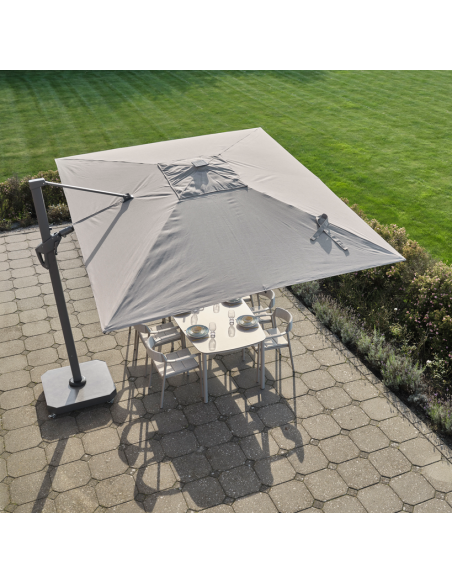 parasol fod parasolfod cover havebord stor firkantet havemøbler udendørsmøbler