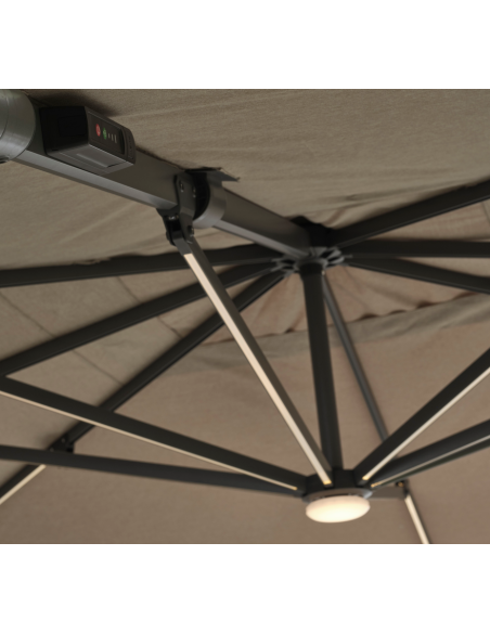 parasol fod parasolfod cover havebord stor firkantet havemøbler udendørsmøbler