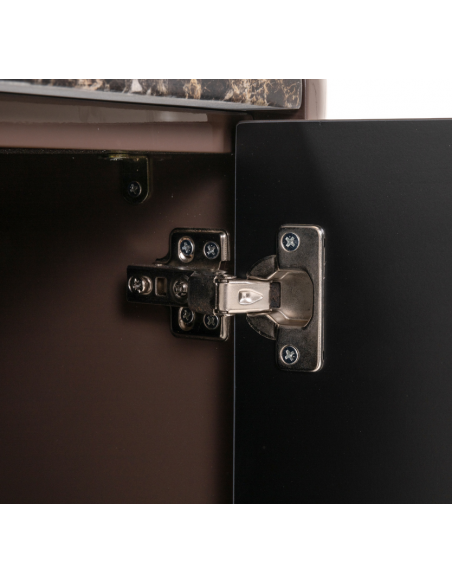 Tvbord moderne design brun marmor