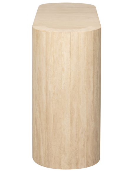 konsolbord konsol entrebord afsætningsbord entremøbler sten travertin marmor