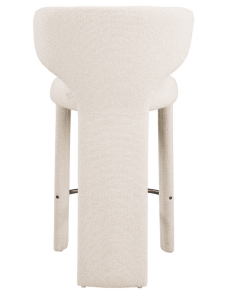 moderne barstol stof design køkkenø høj køkken beige