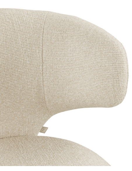 moderne barstol stof design køkkenø høj køkken beige