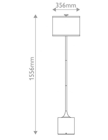 gulvlampe moderne design led standerlampe