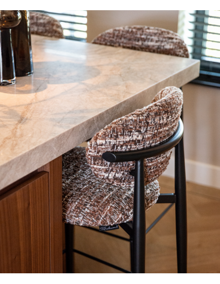 moderne barstol stof design køkkenø høj køkken