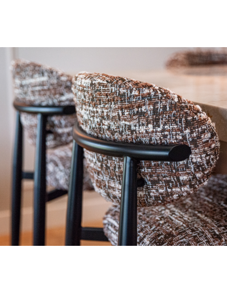 moderne barstol stof design køkkenø høj køkken